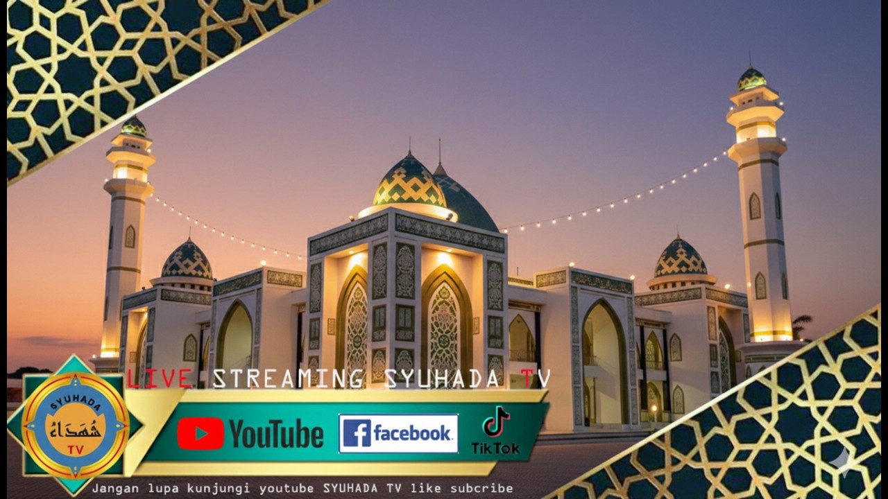 🔴LIVE STREAM MENANTI ADZAN MAGRIB  MASJID AGUNG SYUHADA PLH (5 RAMADHAN 1447 H/23 PEBRUARI 2026 M)