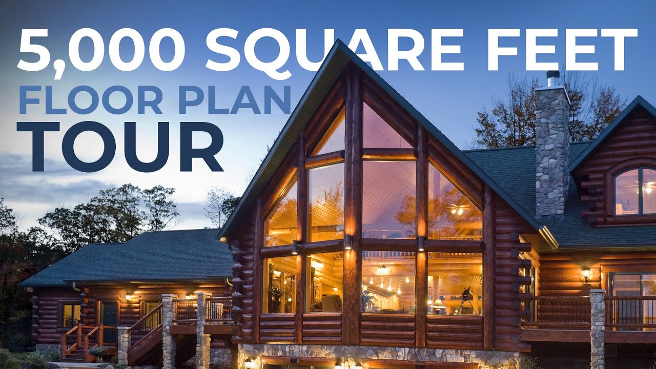 Luxury Log Home Tour!