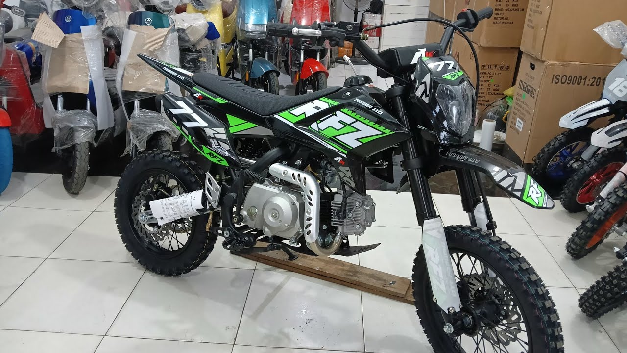 LAHIR KEMBALI‼️ REVIEW MEDIUM TRAIL RFZ 110 CC MANUAL #hanamotorminisubang #motormini #mediumtrail