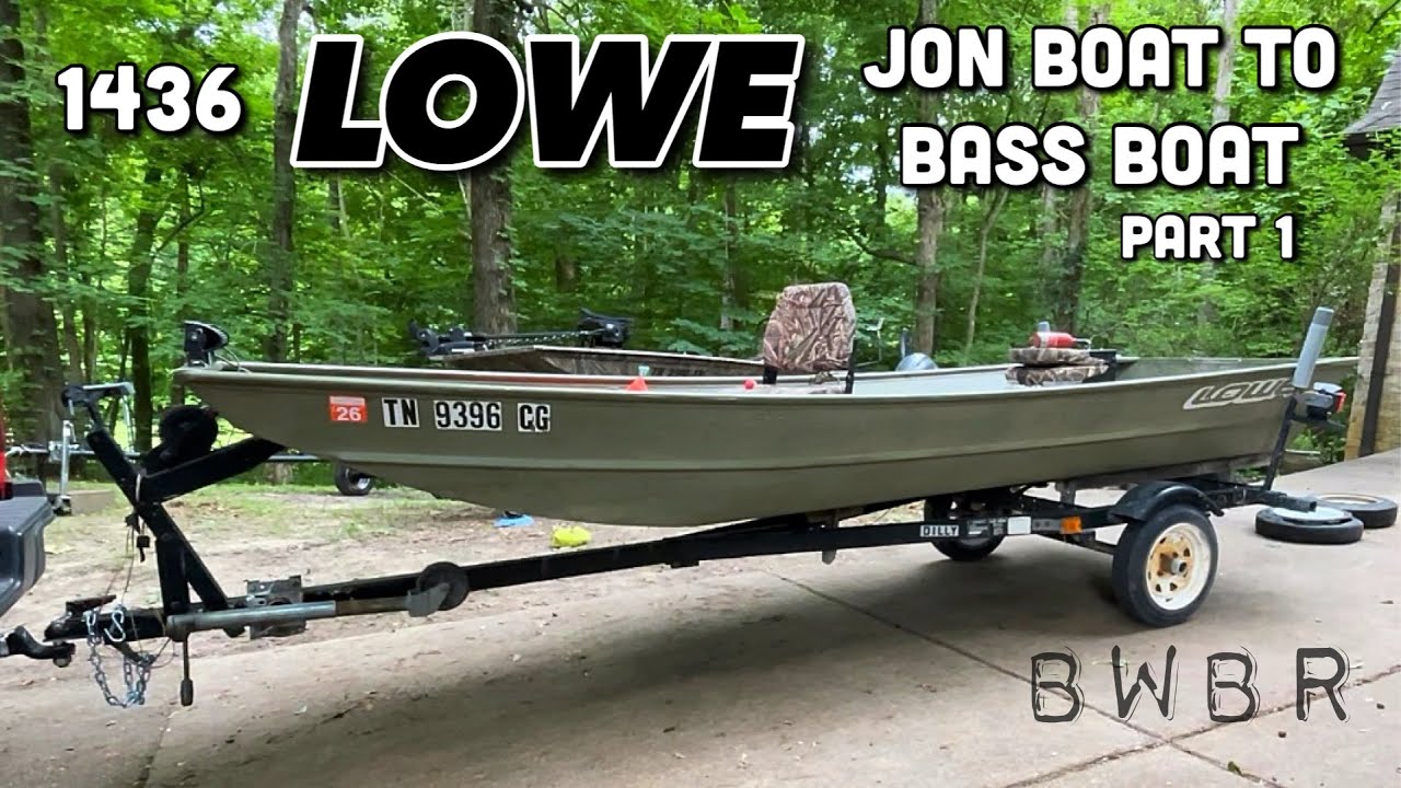 Строительство 14-футовой лодки Lowe Jon Boat для басс-бота | Часть 1
