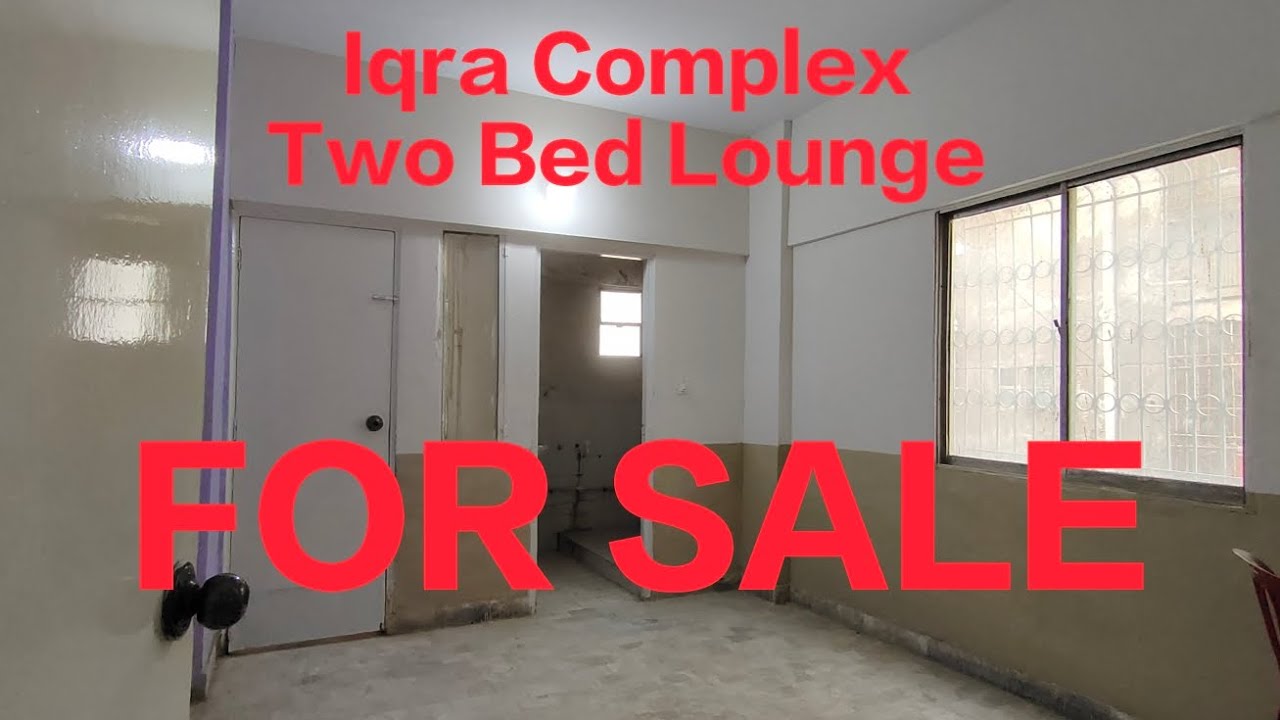 Iqra Complex. Two Bed Lounge. #johar #block13 #gulistanejohar #sale #flats #flatsforsale