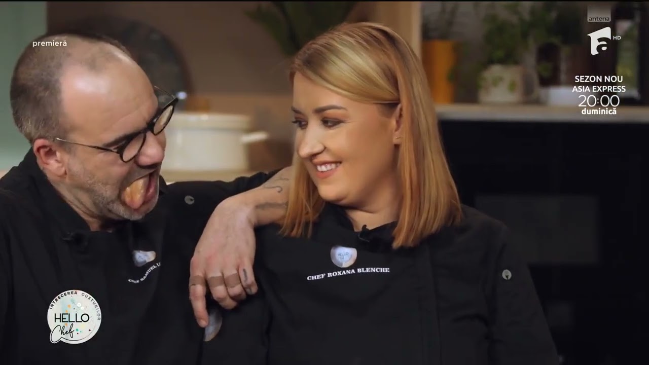 Ce rețete au pregătit Roxana Blenche și chef Samuel pentru Jean Gabvril
