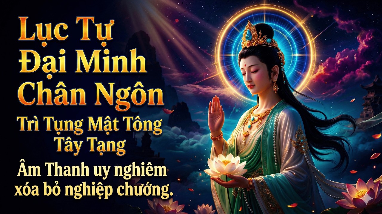 Om Mani Padme Hum (49 Biến – Tiếng Phạn) | Lục Tự Đại Minh Chân Ngôn – Trì Tụng Mật Tông Tây Tạng