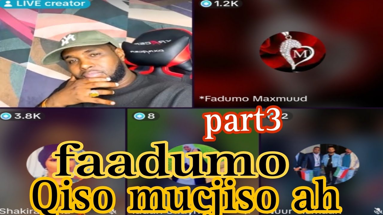 Qiso part3 faadumo iyo Qaybtii ugu murugada badnayd AX AX..