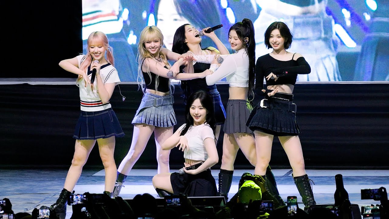 240527 엔믹스 NMIXX Full ver Love Me Like This + Roller Coaster + DICE + Soñar + DASH 4K 60P 직캠 @신한대 축제