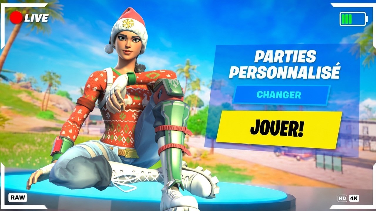 🔴Live PP Fortnite Fr🔴 Rush 1K🔥