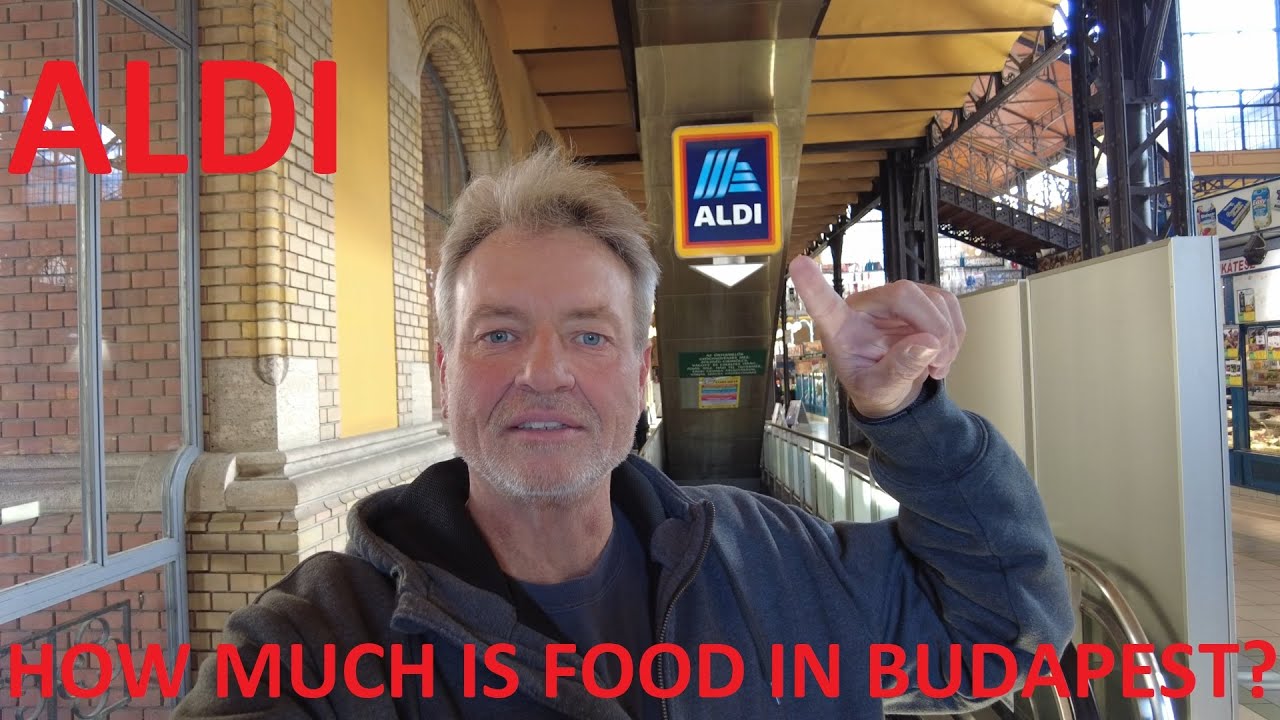 WHAT DOES FOOD COST IN BUDAPEST??? ALDI STORE... - Budapest Hungary - ECTV