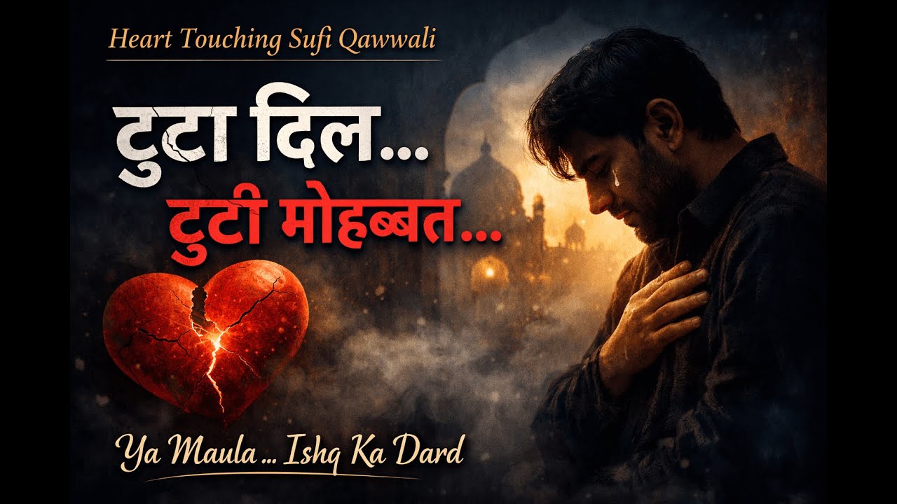 Tuta Dil Tooti Mohabbat | Heart-Touching Sufi Qawwali to Soothe Your Soul | Sufi Love Song 2026