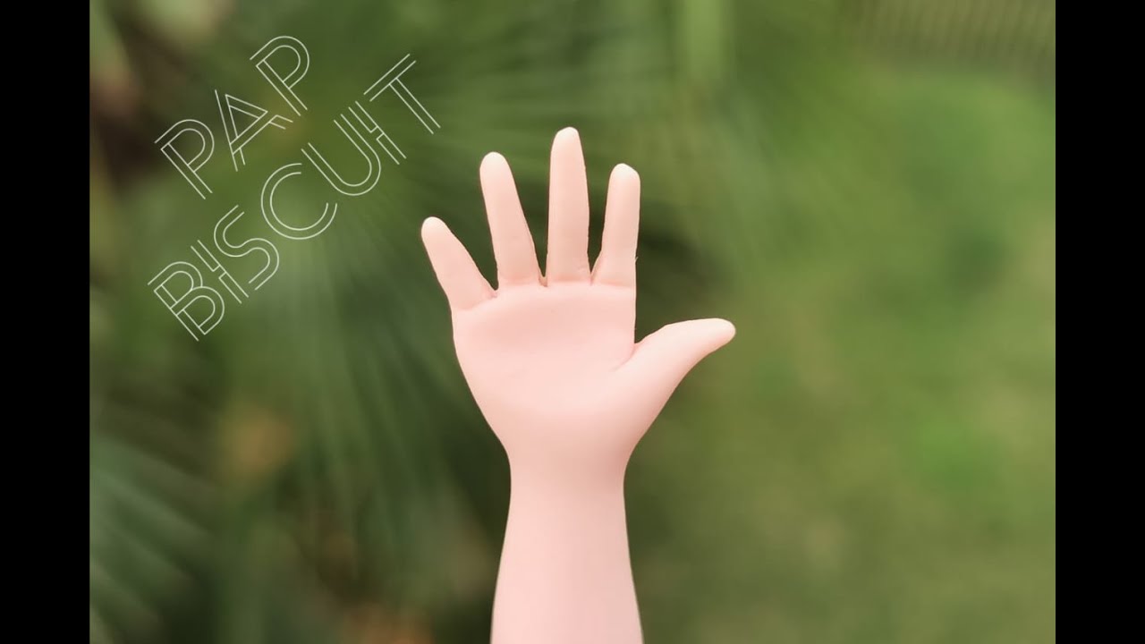 PAP- Como fazer mão em biscuit