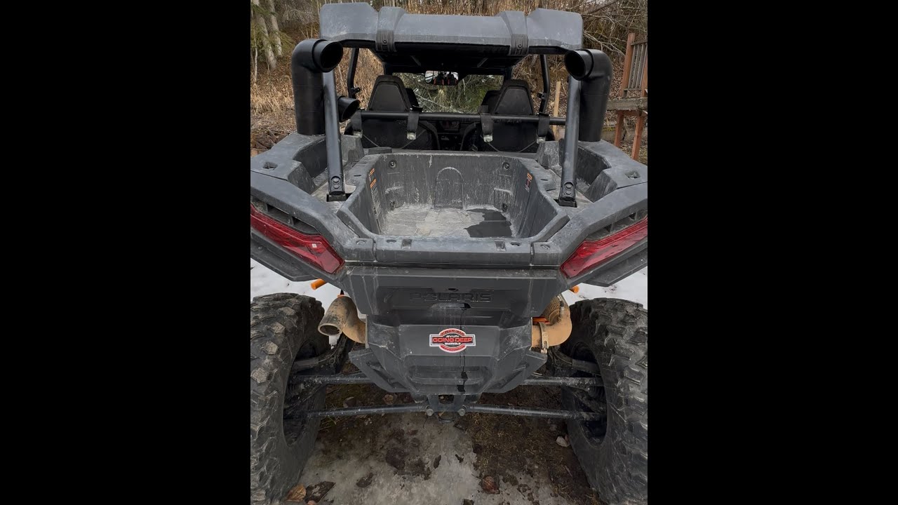 Snorkle kit install on 2024 RZR XP 4 1000 (Going Deep Snorkel kit)