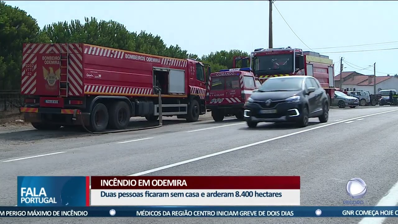 Incêndio em Odemira dominado