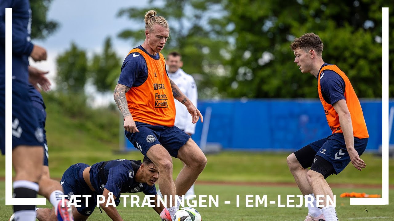 Tæt på træningen: Fuld intensitet og NK med ild i støvlerne 🔥