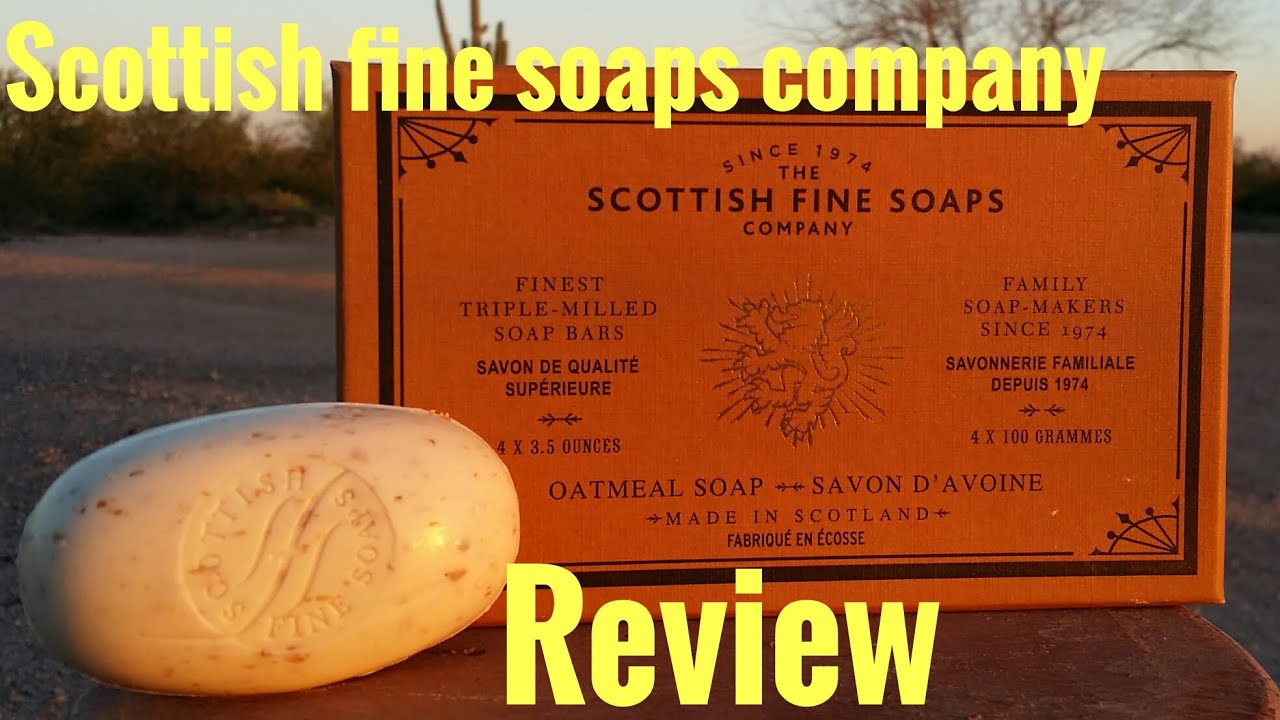 Scottish fine soaps company oatmeal soap review