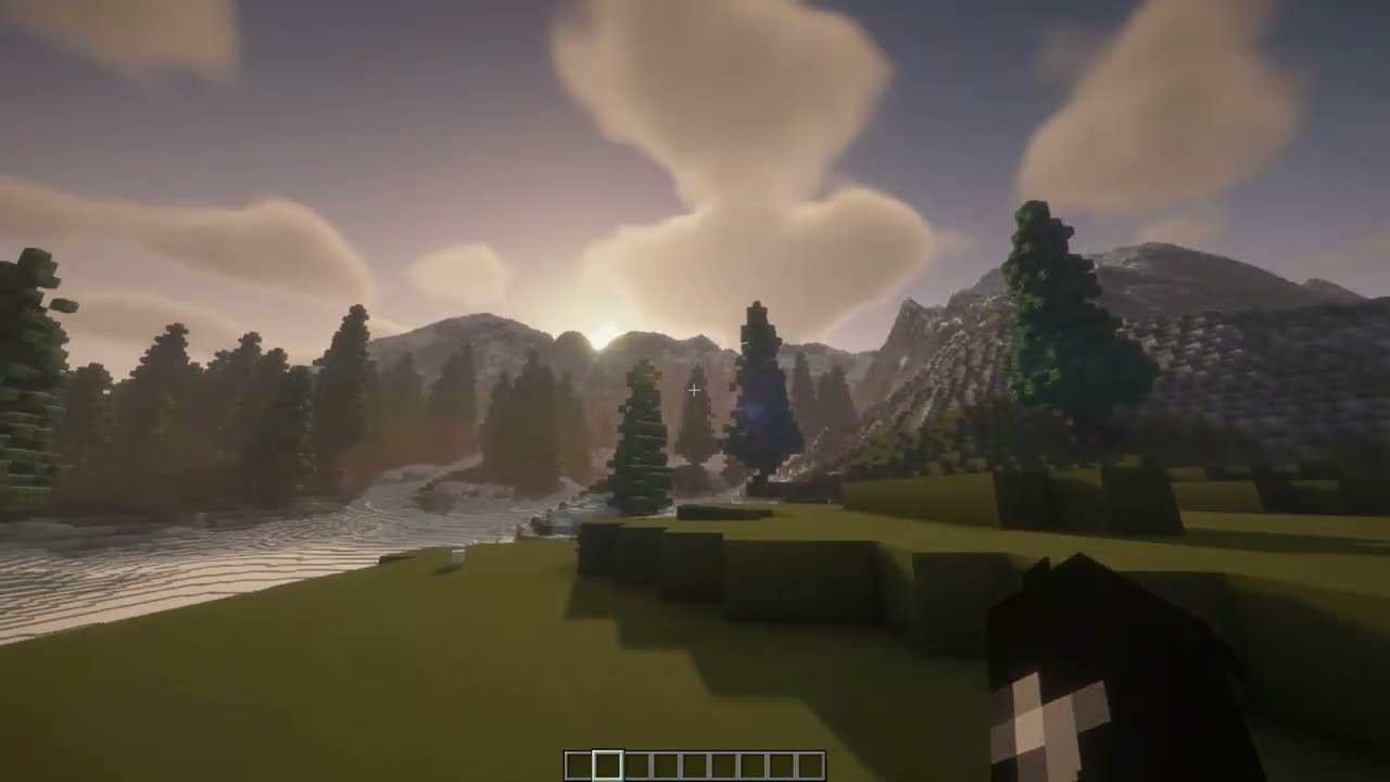 4K+GTX1650+BSL Shaders-Mountains distant horizon