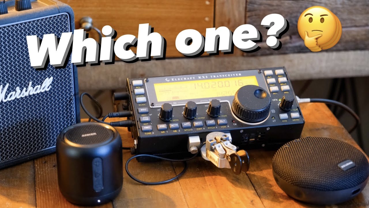 Which external speaker for Elecraft KX3 in 2023