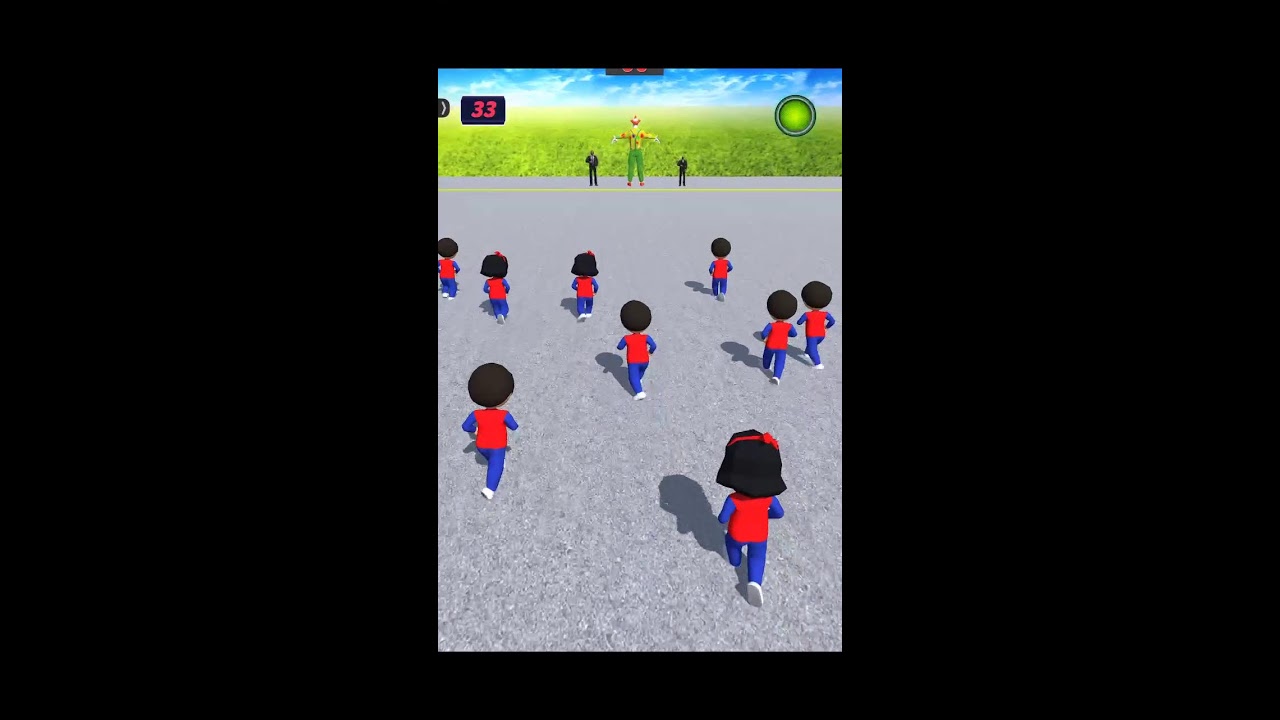 🔴 RED LIGHT 🟢 GREEN LIGHT  WALKTHROUGH ANDROID IOS GAMEPLAY (squid game)