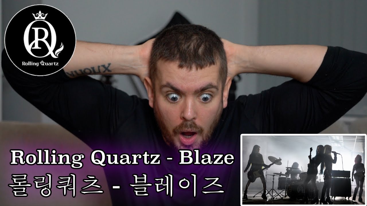 롤링쿼츠 Rolling Quartz   블레이즈 Blaze MV Reaction | Brad Reacts