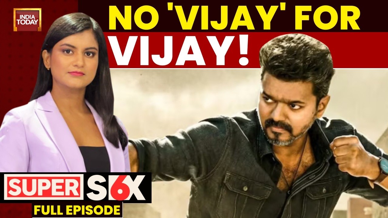 Super Six: Censor Board Delays Thalapathy Vijay's 'Jana Nayagan' Release Amid Conspiracy Allegations