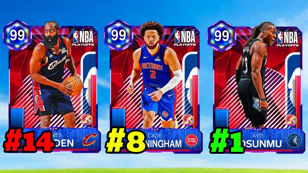 РЕЙТИНГ ВСЕХ *БЕСПЛАТНЫХ* КАРТ ПЛЕЙ-ОФФ ОТ ХУДШЕЙ К ЛУЧШЕЙ В NBA 2K26 MYTEAM!