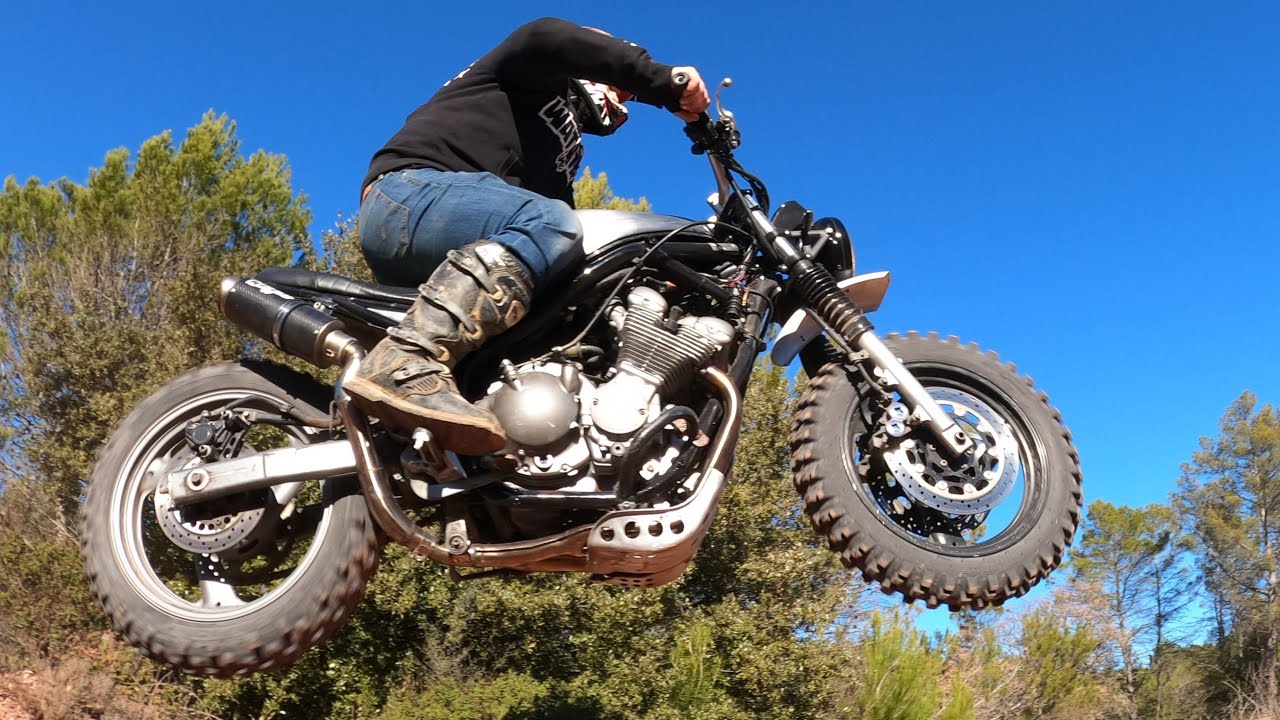 JE FAIS DU CROSS AVEC MON DIVERSION SCRAMBLER !