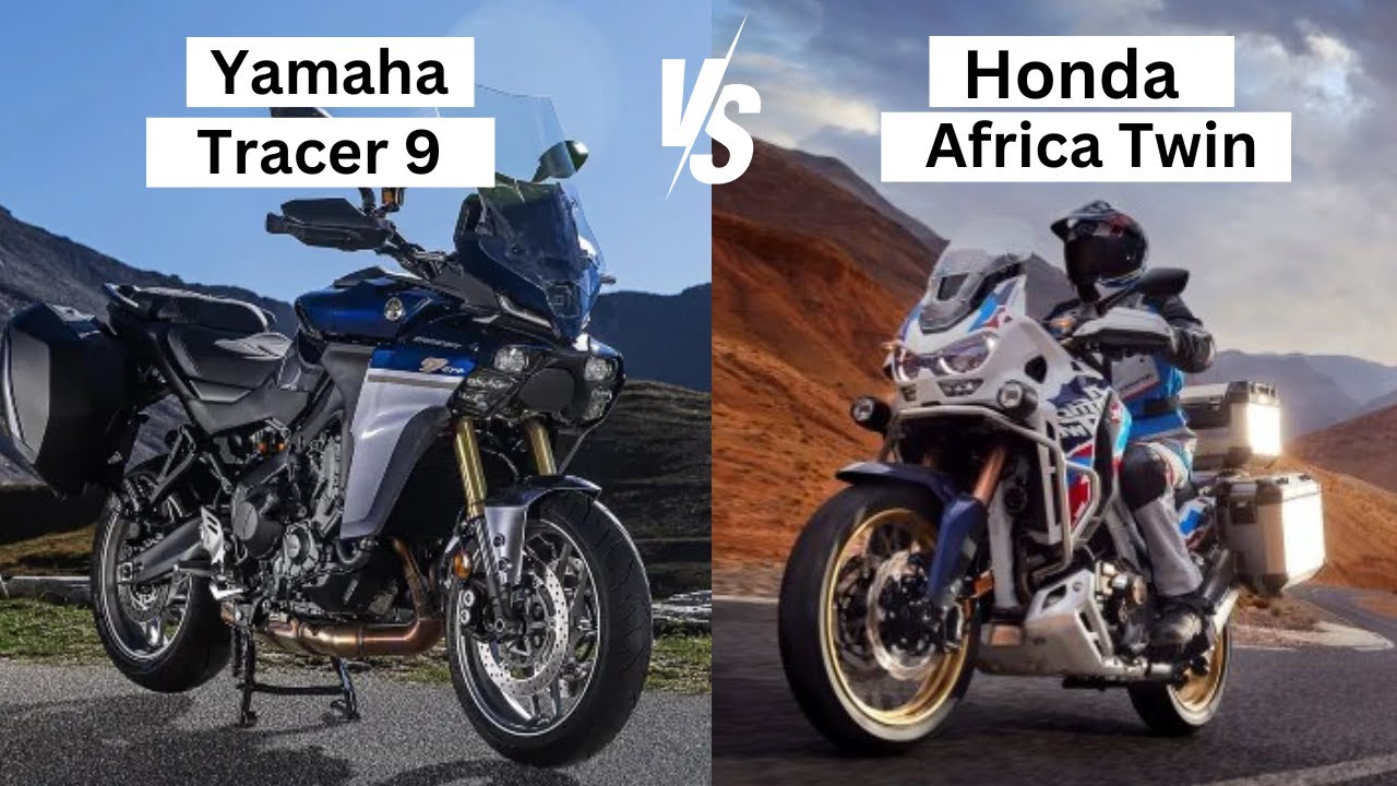 Yamaha Tracer 9 2025 года против Honda Africa Twin – противостояние спорта и приключений!