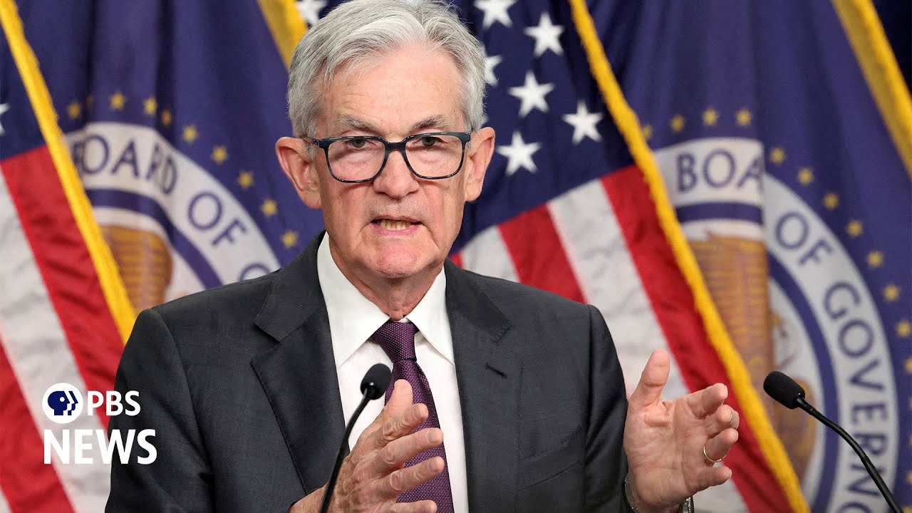 WATCH LIVE: Federal Reserve Chair Powell holds news conference after interest rate decision