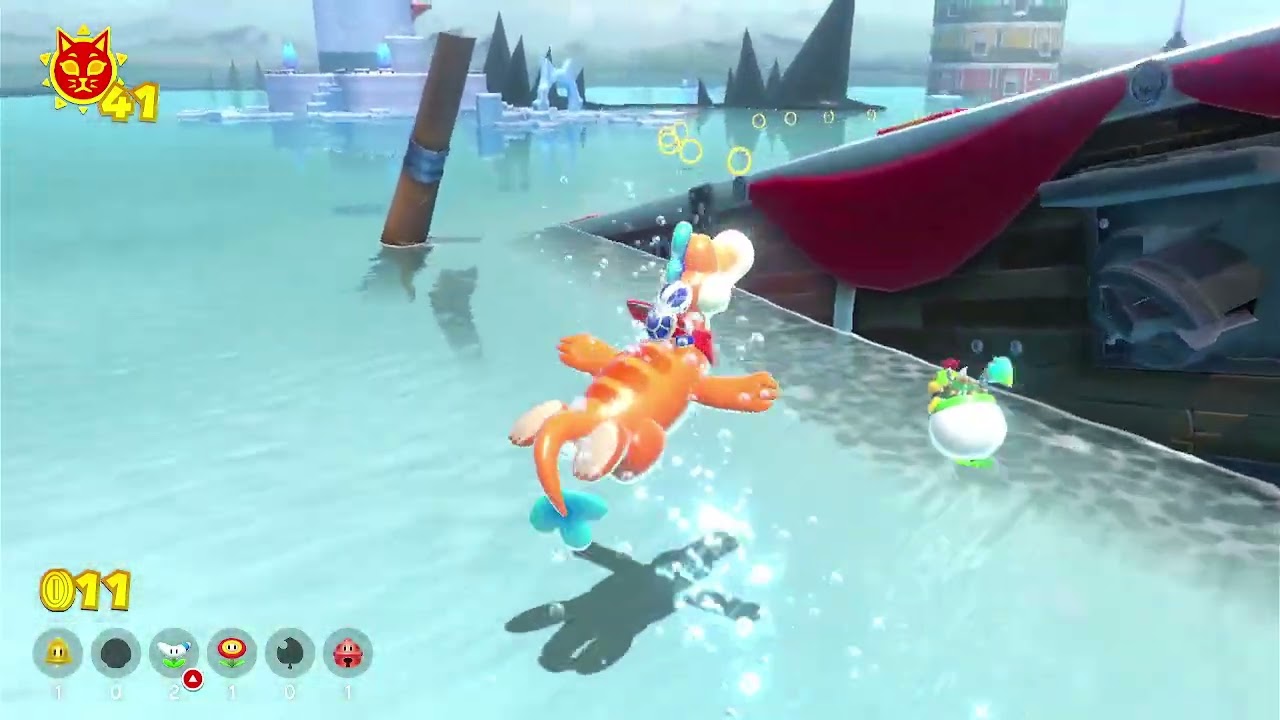 Súper Mario 3D World + Bowser Fury  parte 3 COMBATE FINAL.