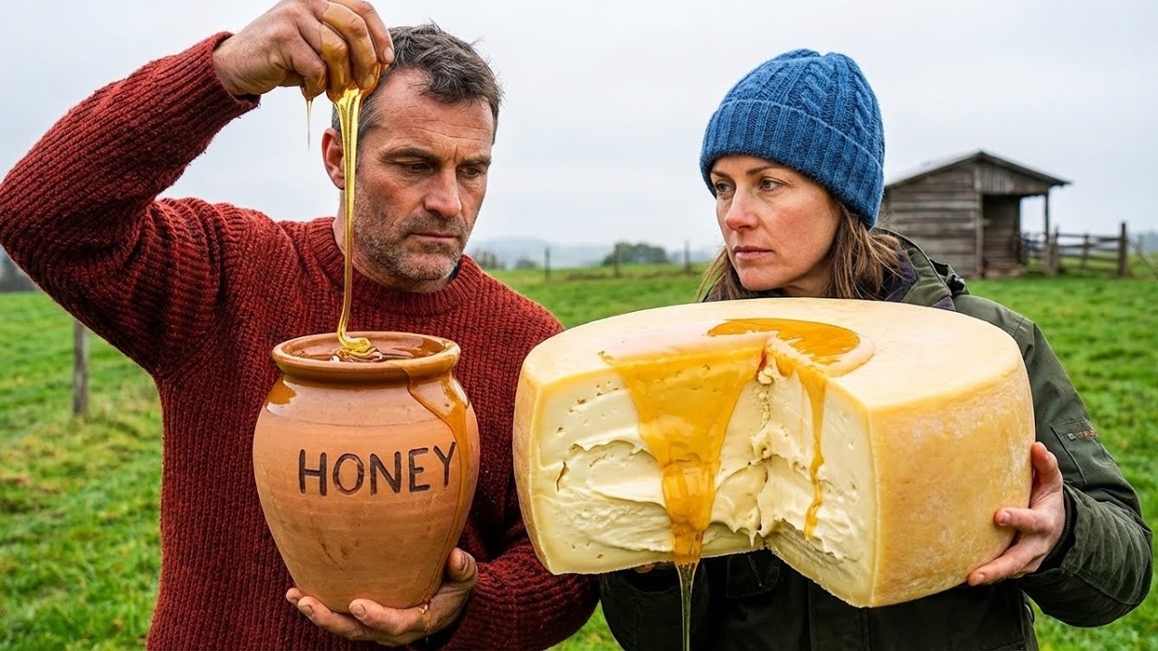 How to Make Honey Nut Baked Cheese | Organic Village Dessert Recipe #youtube