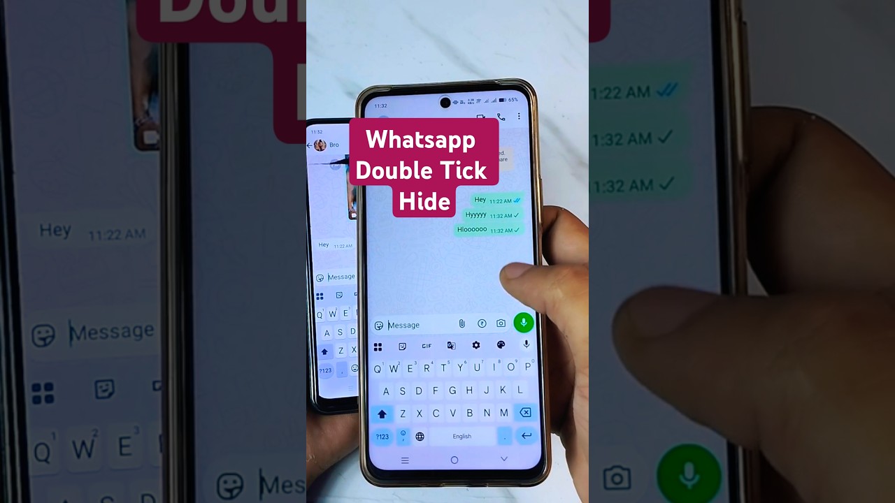 WhatsApp Single Tick Trick 2025 🔥 | Double Tick Kaise Hataye? ✅