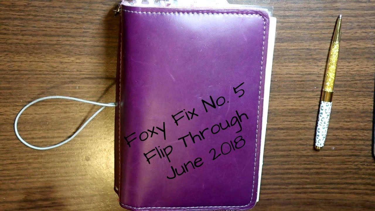Foxy Fix No 5 Flip Through June 2018