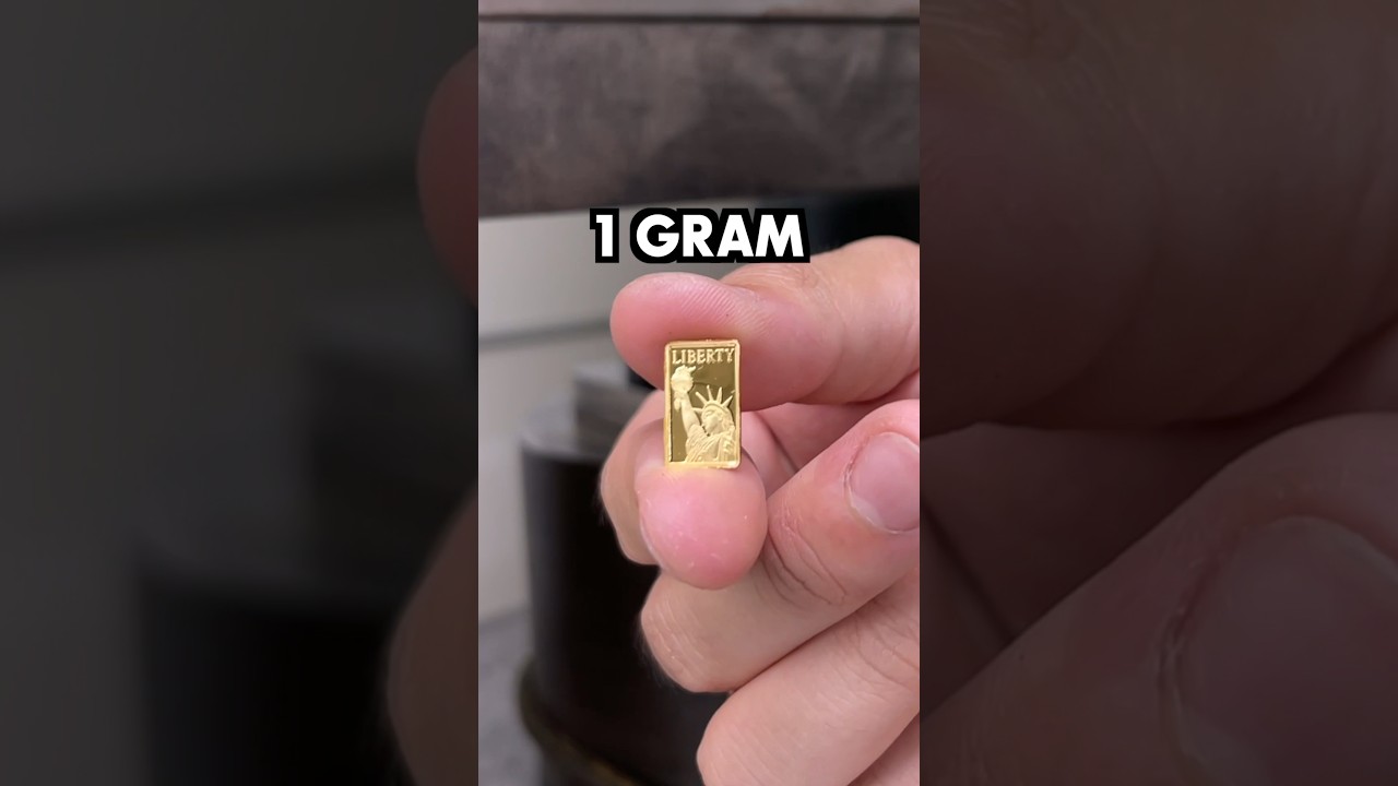 First look at our 1 gram gold coin