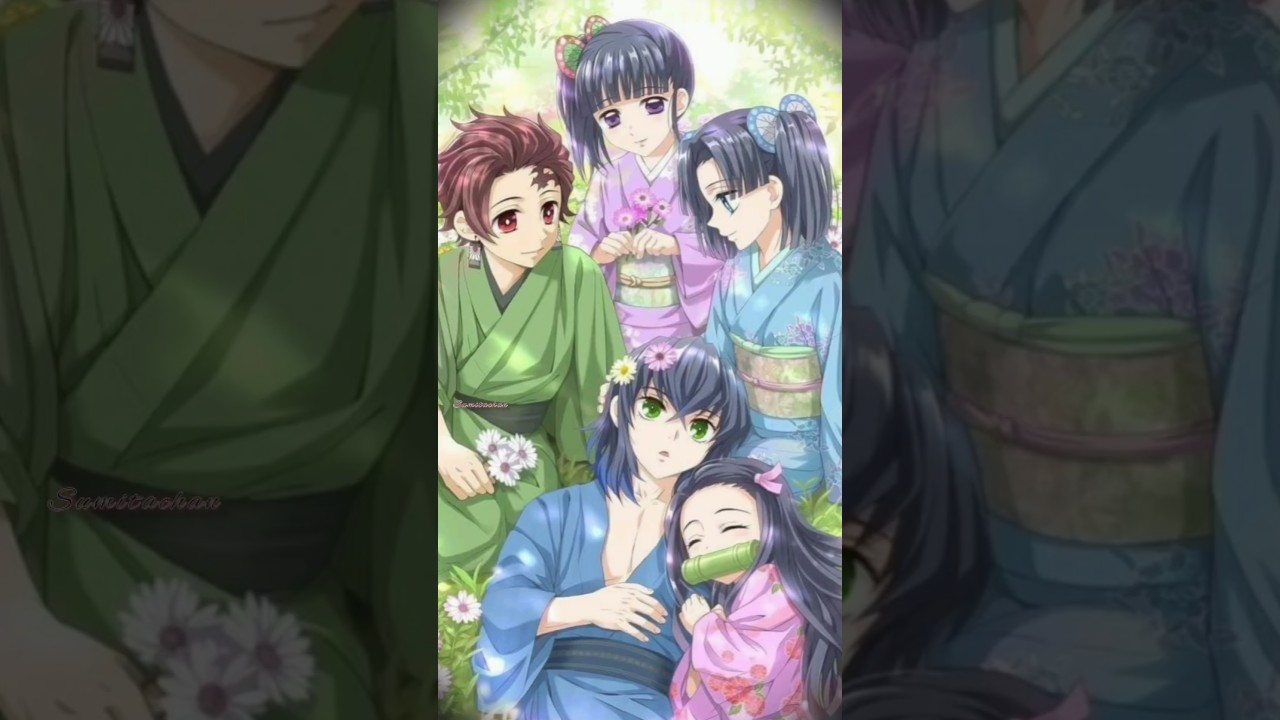 Zenitsu x nezuko, inosuke x aoi, tanjiro x kanao ❤️✨ #demonslayer #kny #couples #anime #edit #shorts