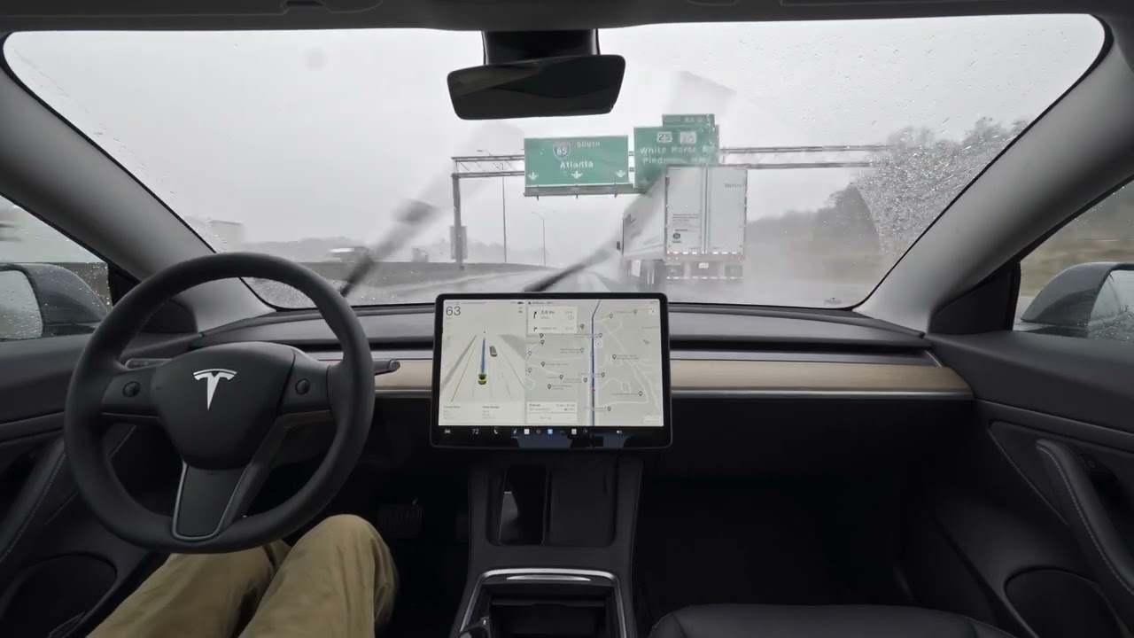 Zero disengagement Tesla FSD 12.6.3