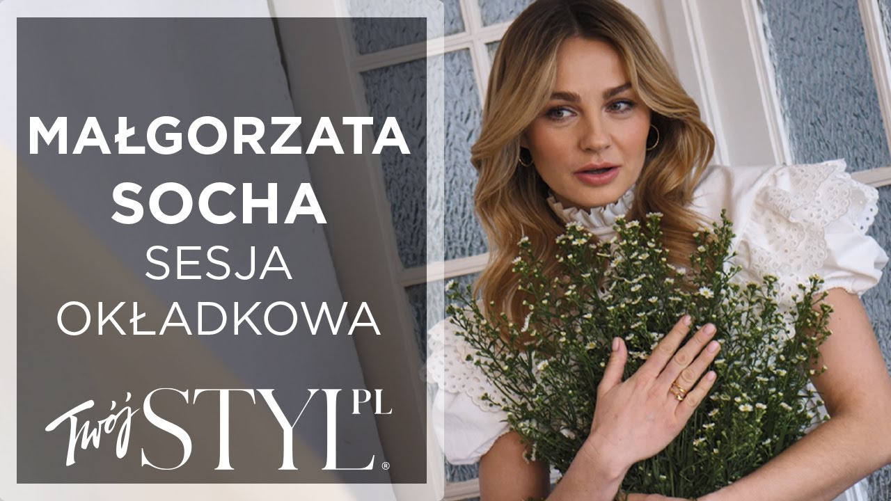 Małgorzata Socha - kulisy okładkowej sesji dla magazynu 