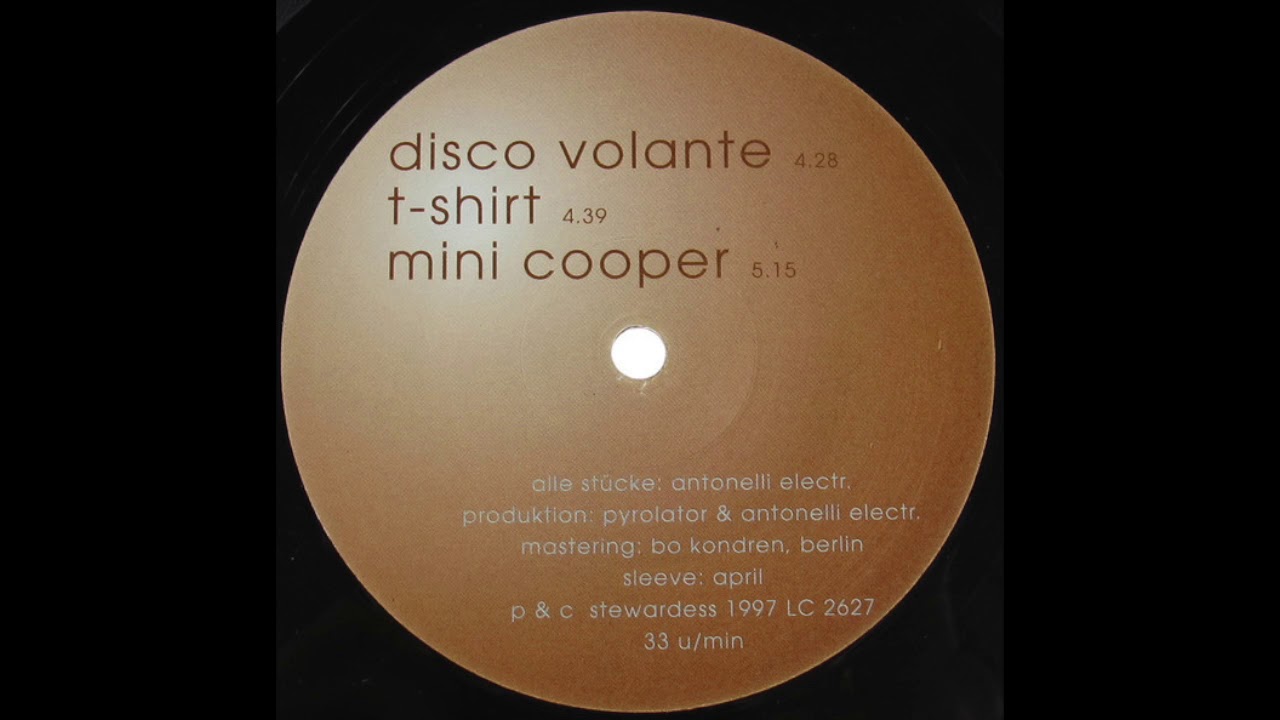 Antonelli Electr. ‎– Disco Volante
