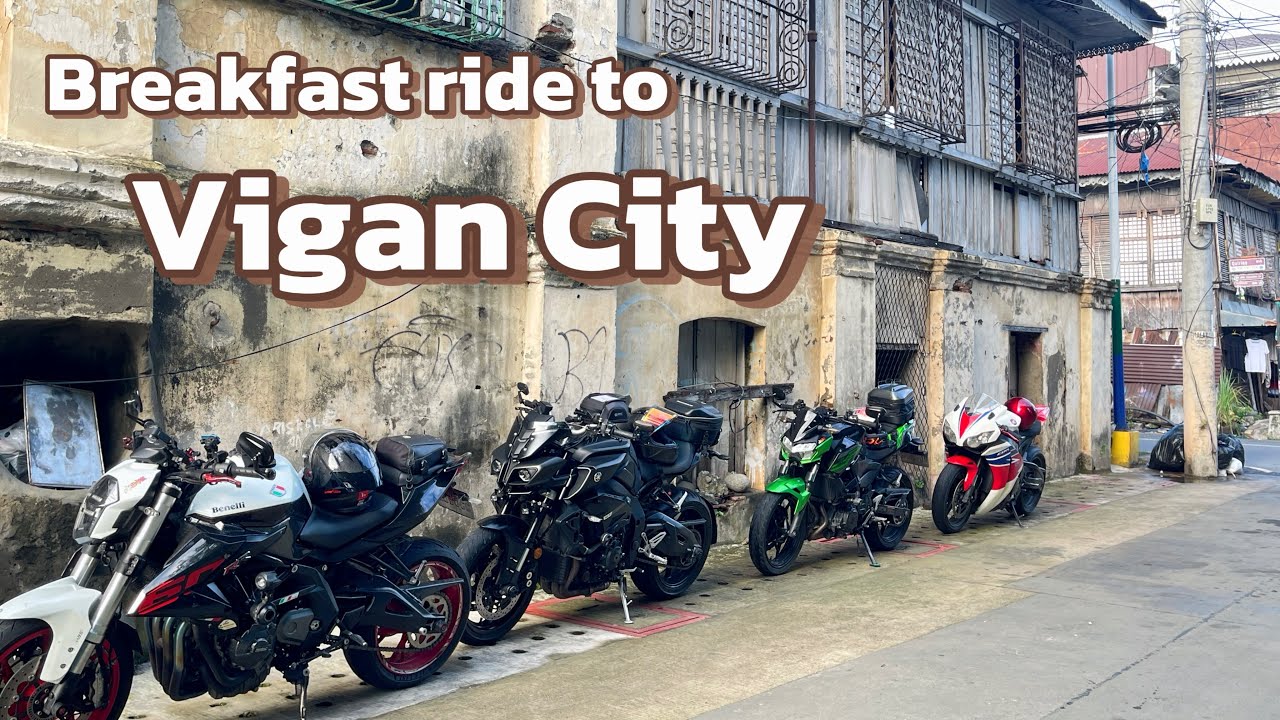Vigan city | Breakfast ride with Waswas Pangasinan 