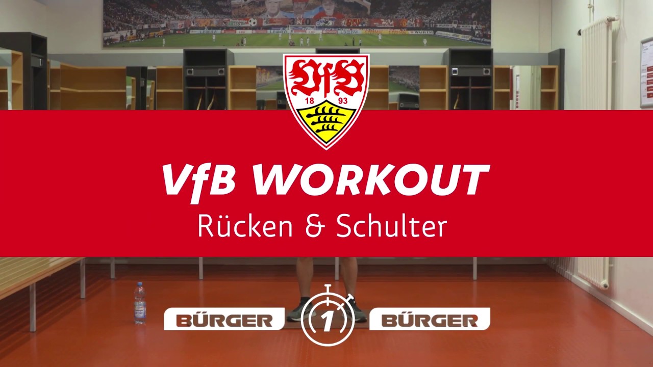 VfB Workout Teil 8: Rücken und Schulter | VfB Stuttgart