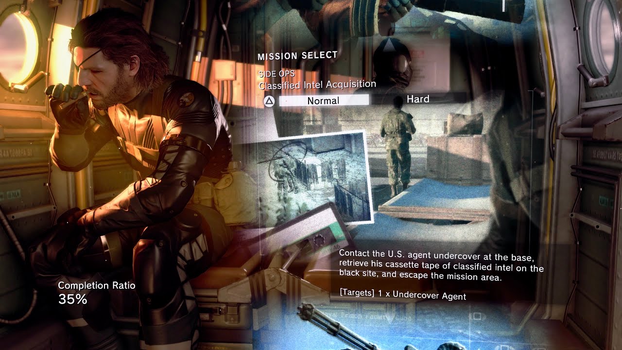 MGSV GZ ● World Record Speedrun - Side Op CIA [NG+ Normal] PSNK 1:36 / ANY% 1:15