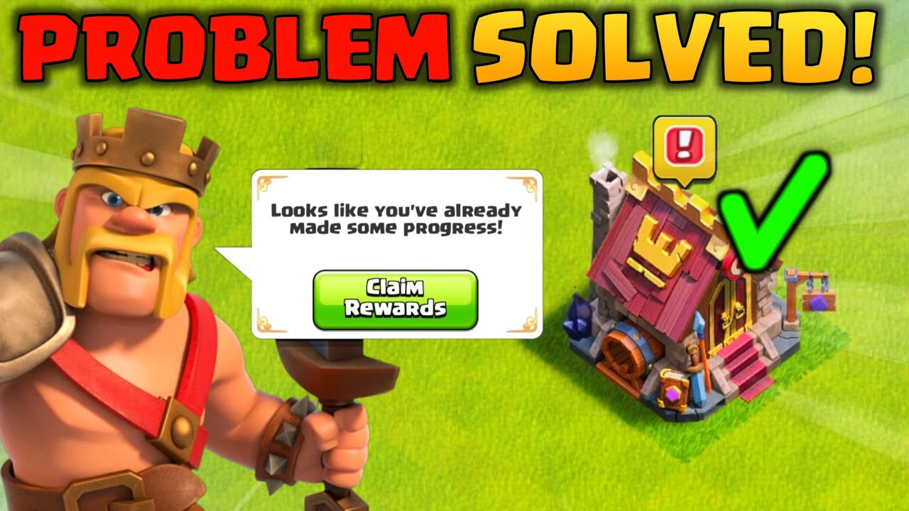 HOW TO FIX HERO HALL BUG IN CLASH OF CLANS!