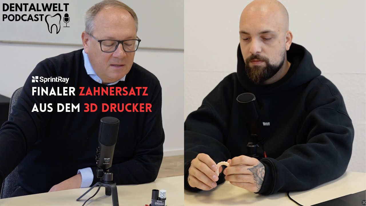 Zahnersatz aus dem Drucker - Final einsetzbar - Managing Director Europe Patrick Thurm