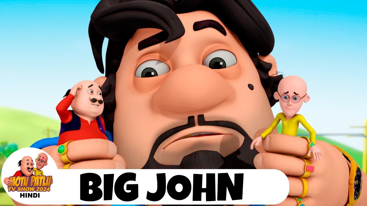 Big John | Comedy Funny Cartoon | मिठाई की दुकान | मोटू पतलू | Full Ep 48 | Motu Patlu Show 2024