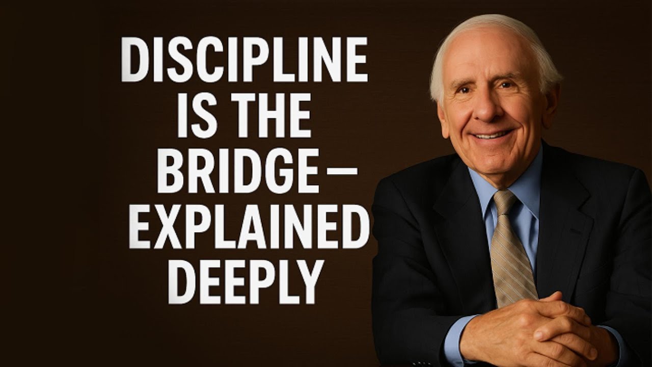 Discipline Is the Bridge – Jim Rohn’s Quote Explained Like Never Before