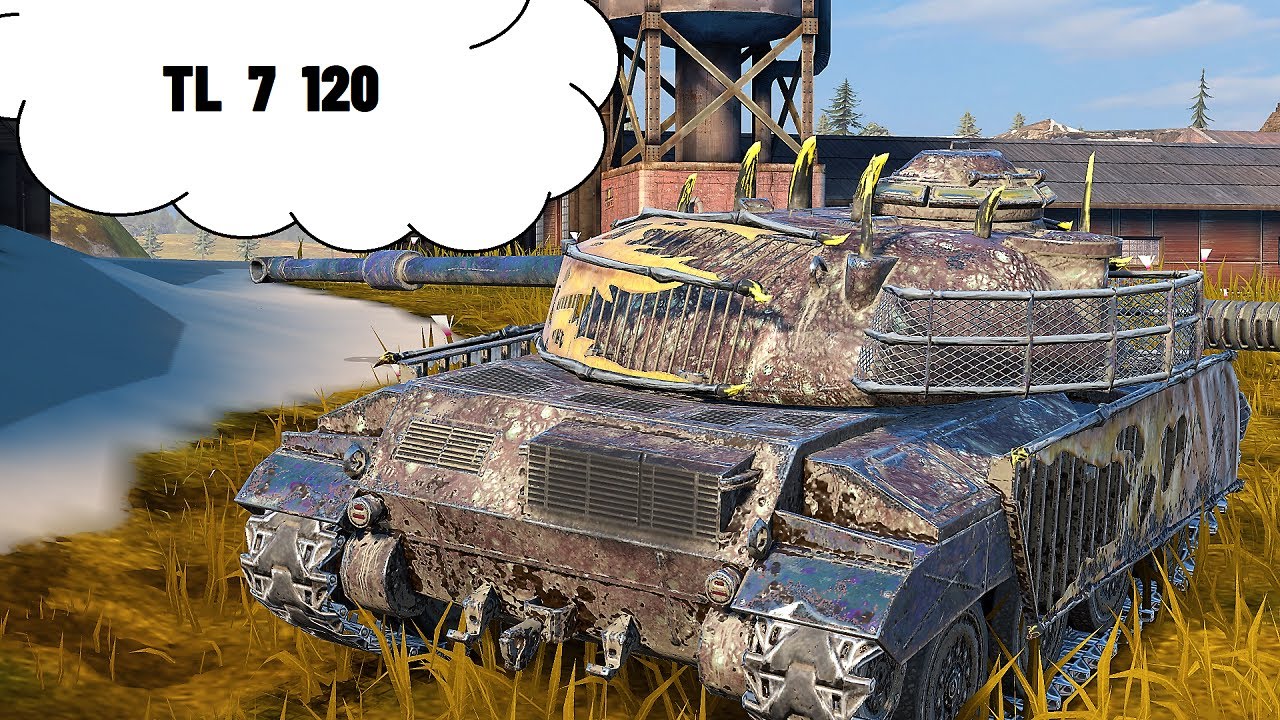 Tl-7-120 / Przegląd/ SqubanyTV WoT Blitz