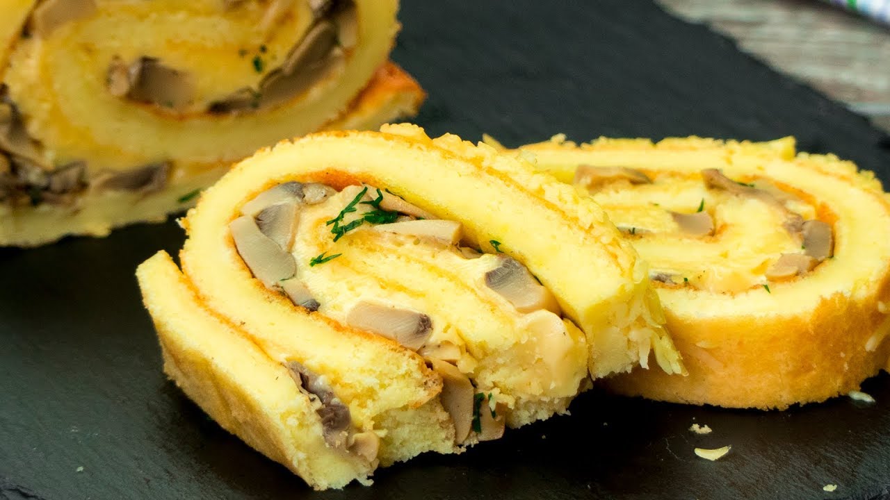 O ruladă aperitiv delicioasă, preferată de toți oaspeții, nu crezi? Încearcă și tu! | SavurosTV