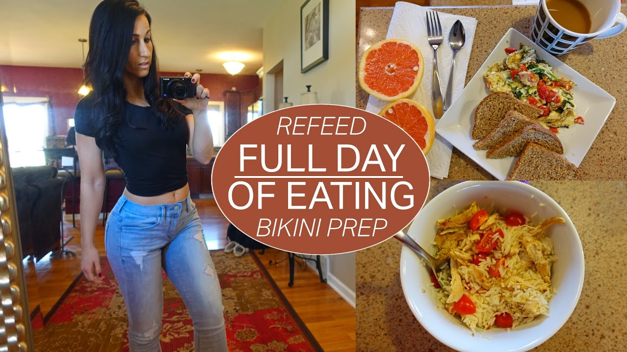 What a Refeed Day Looks Like On Bikini Prep | DRIVEN