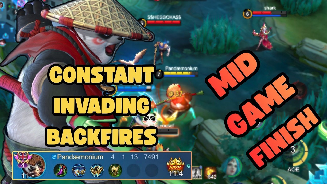 THEY WOULDN’T STOP INVADING… SO WE ENDED IT BEFORE LATE GAME (Akai Roam) | MLBB