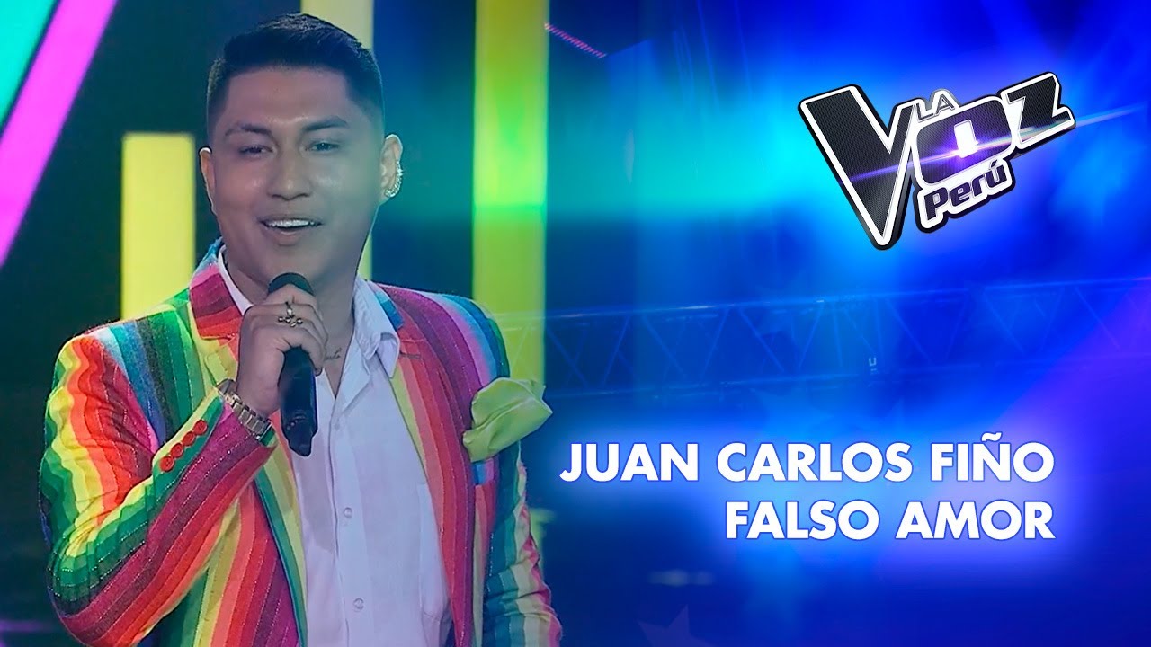 Juan Carlos Fiño | Falso amor | Audiciones a ciegas | Temporada 2023 | La Voz Perú