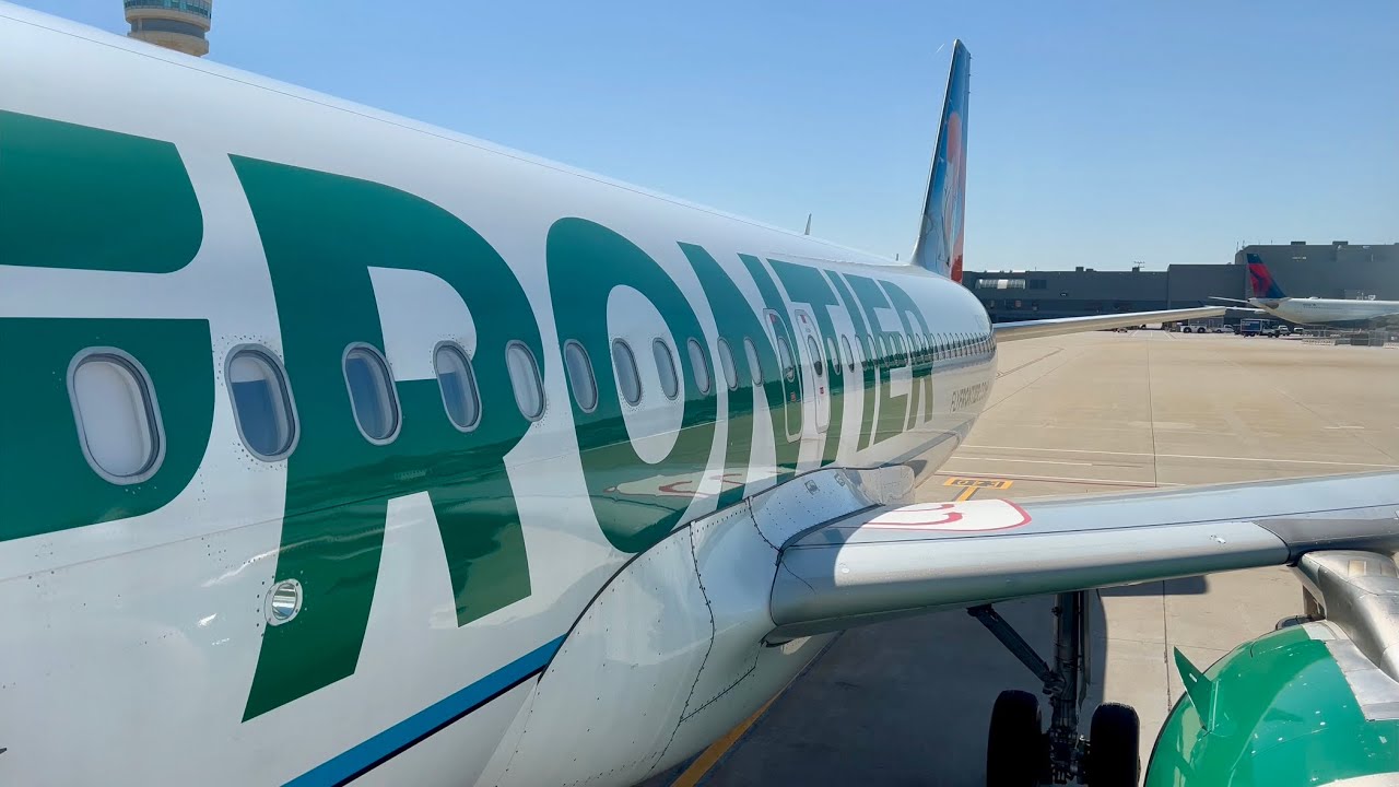 4K | Full Flight (MCO-ATL) | Frontier Airlines Airbus A320neo (N308FR)
