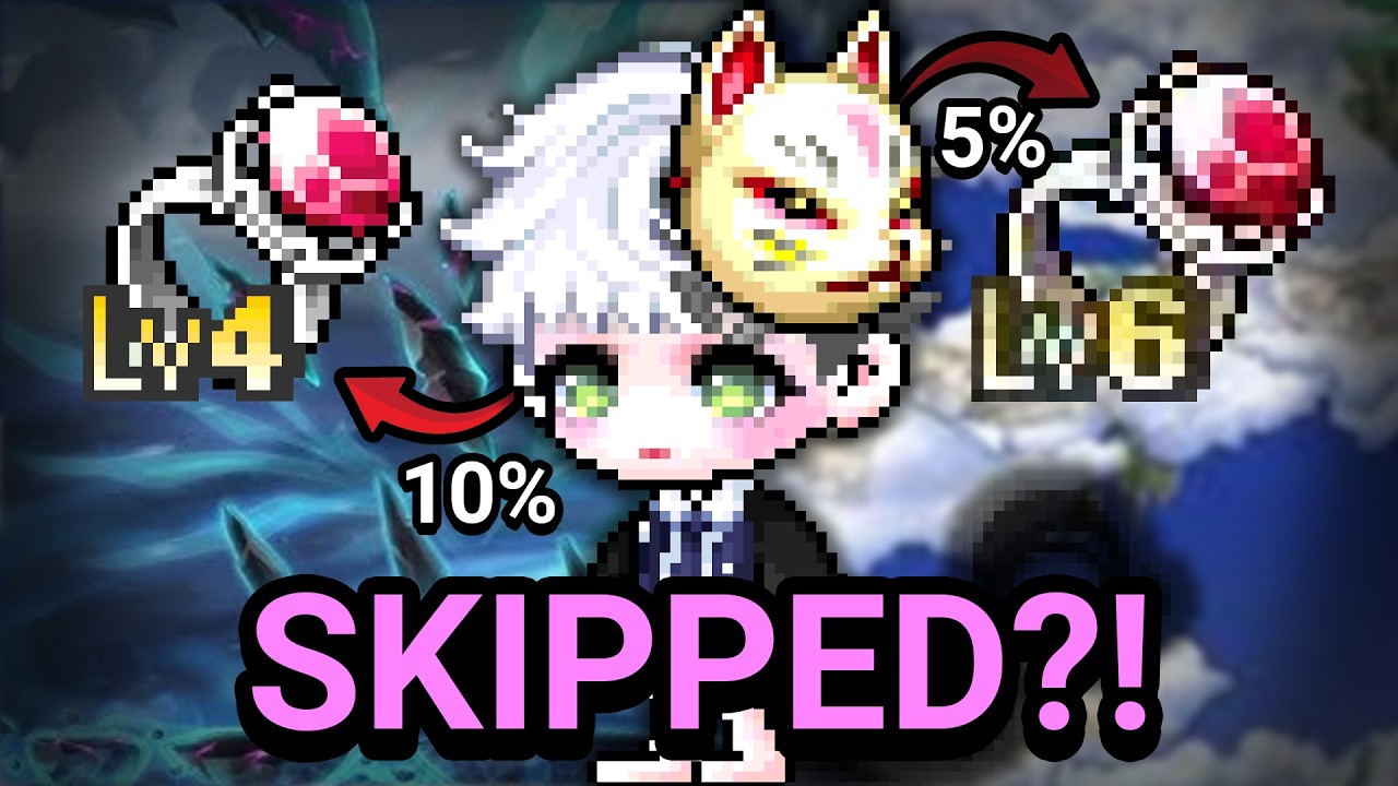 HE SKIPPED FROM ROR4 TO ROR6 IN MAPLESTORY... | MapleStory Weekly Clips #72