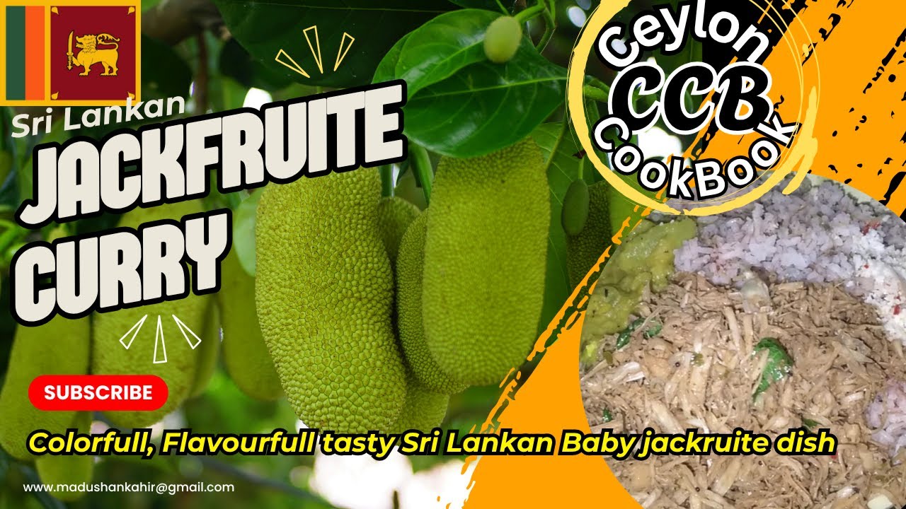 Smashed Jackfruit Curry Recipe | Authentic Sri Lankan Kudu Polos Malluma - 2025 